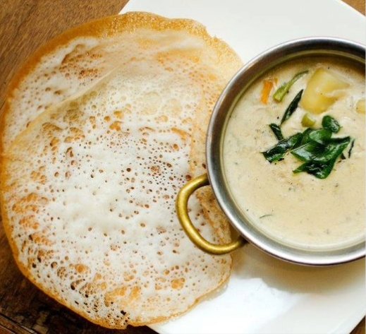 Appam - Veg Stew 
