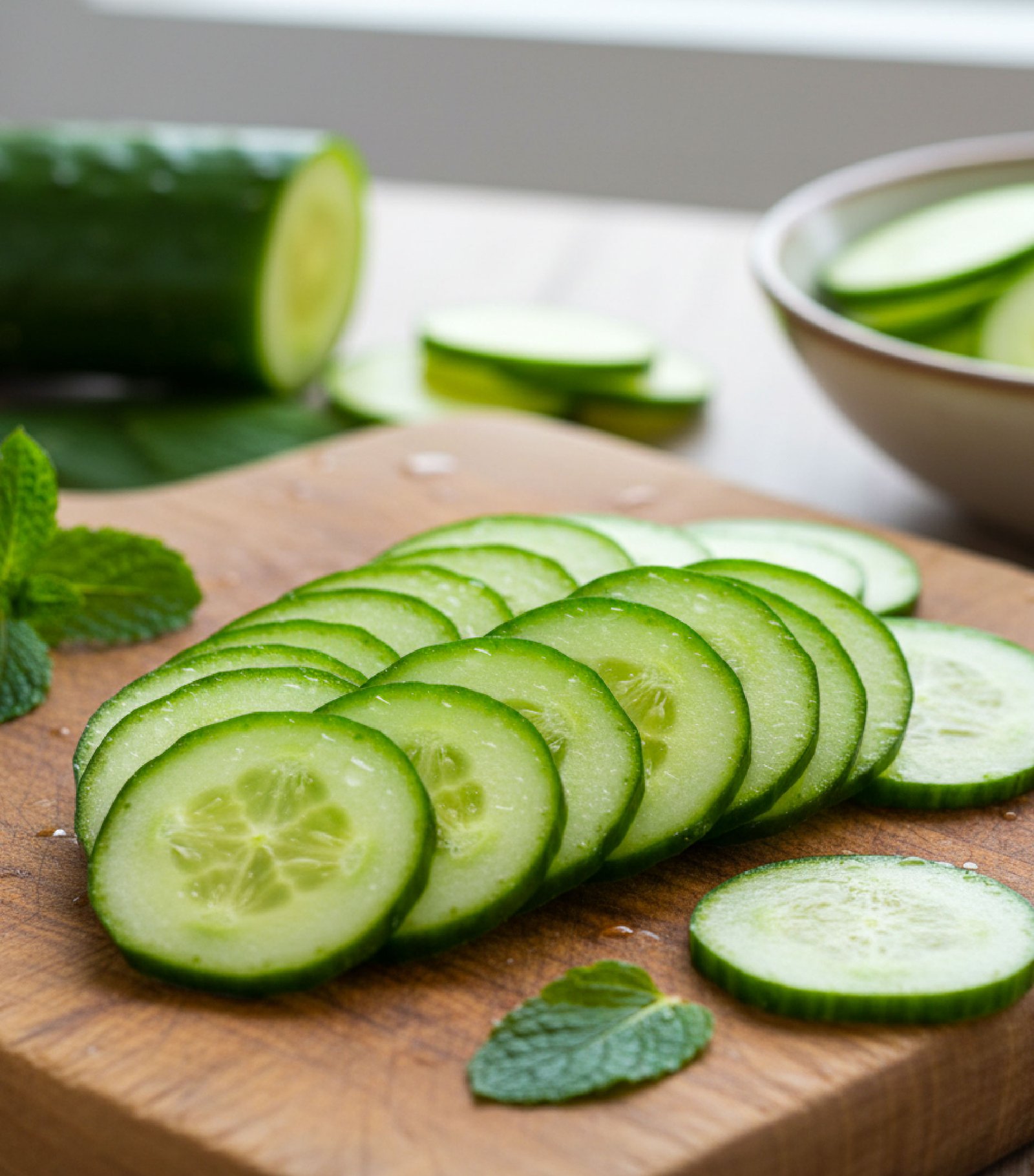 Sliced Cucumber 